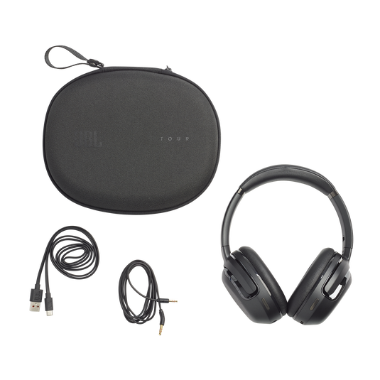 JBL Tour One M2 - Black - Wireless over-ear Noise Cancelling headphones - Detailshot 8 image number null